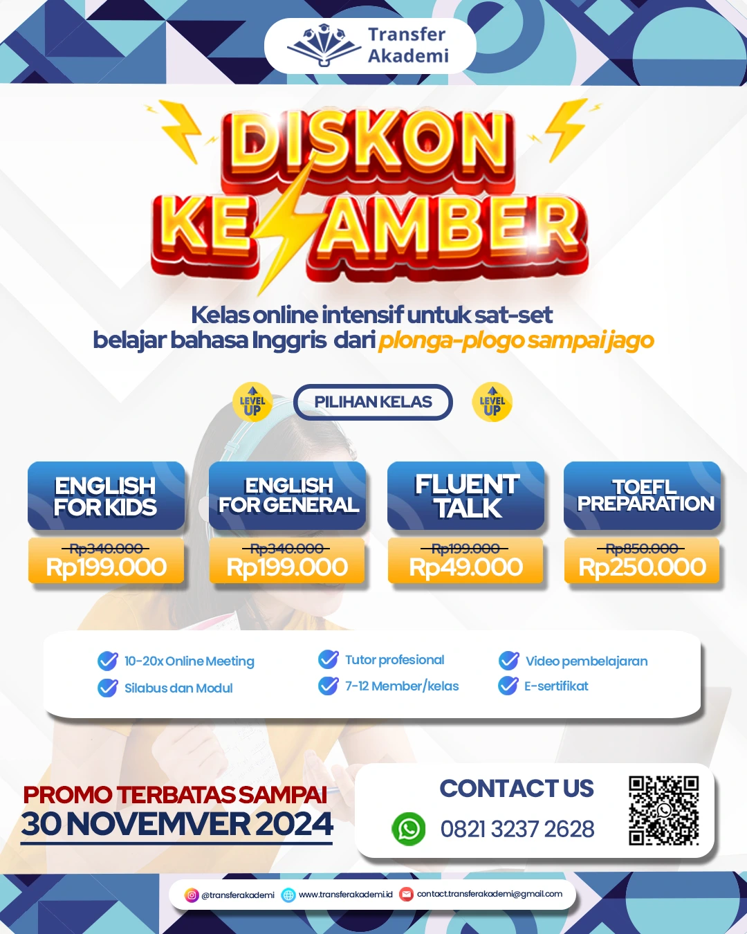 diskon kesamber 2024.webp Persamaan kata bahasa Inggris